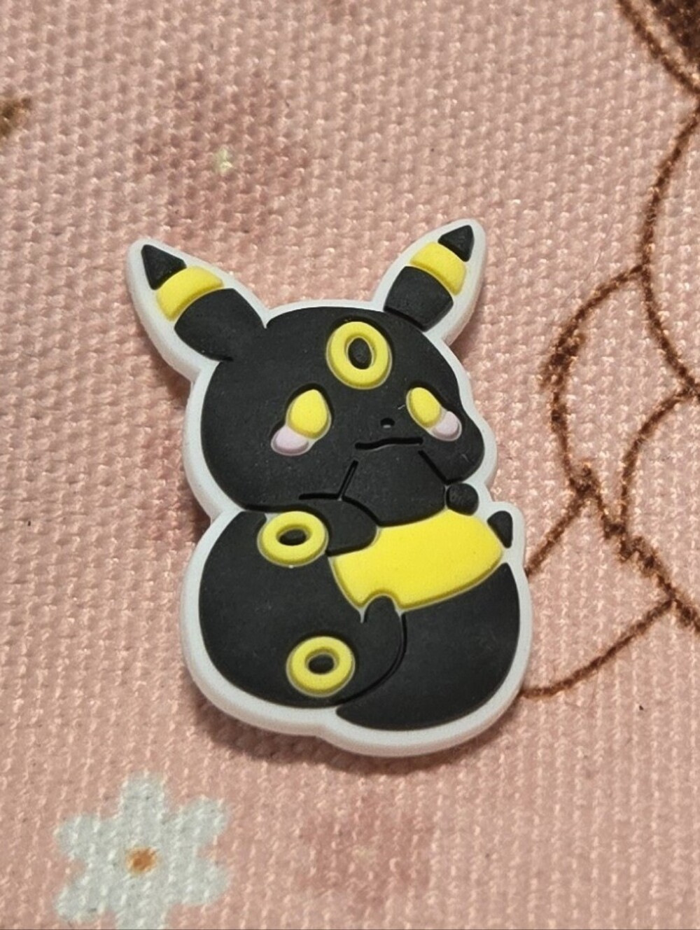 3/$10 Umbreon Pokémon Jibbitz Croc Charm Eeveelution Dark Type